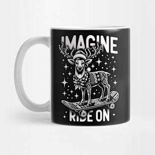 Reindeer Skater Mug